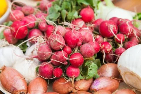 Organic vegetables Stock Photos
