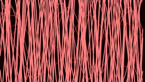 Organic vertical streaks on black background | Abstract grunge texture overla Stock Footage 340378123