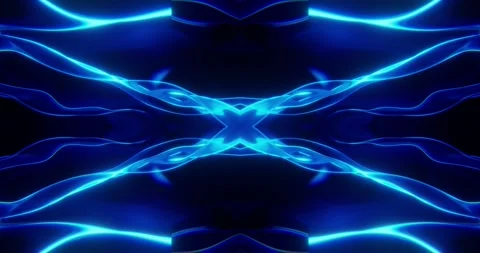 Organic visual effect in motion loop animated 스톡 동영상 326641615