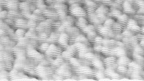 Organic waves consisting of white circles move smoothly from top to bottom Video stock 81259426