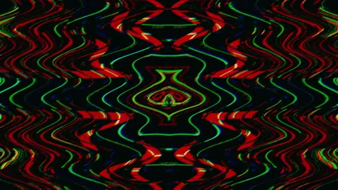 Organic wavy shapes, fast psychedelic kaleidoscope. Stock Footage 147062629