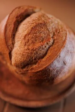 Organic withe bread served Photos