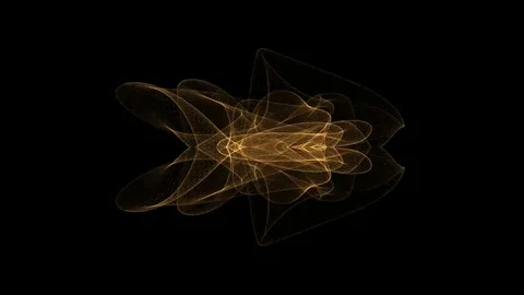 Organism made of light Stockbeeldmateriaal 69198320