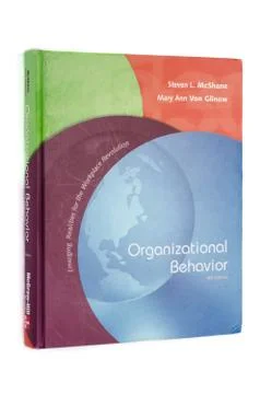 Organization Behavior book Stockfoto's