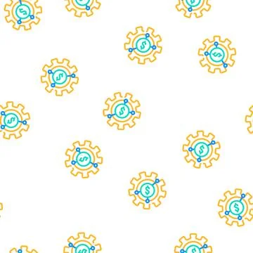 Organization business ethics vector seamless pattern イラスト素材