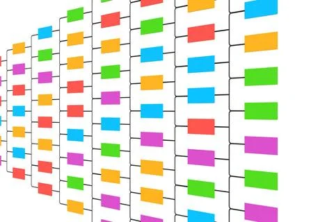  Organization chart, flow chart, diagram. Organization chart, flow chart, ... 库存照片