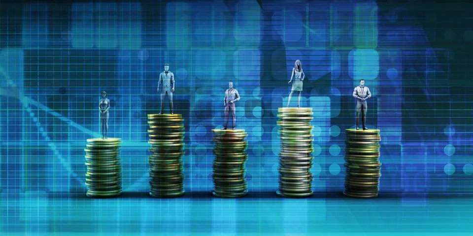 Organization Chart Stock Illustration