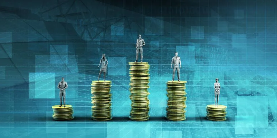 Organization Chart Stock Illustration