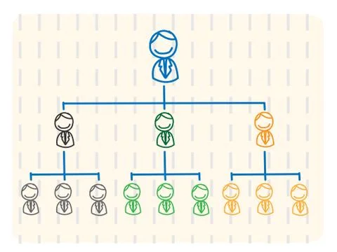 Organization Stock Illustration