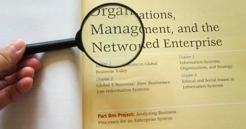 Organization management network Stock Photos