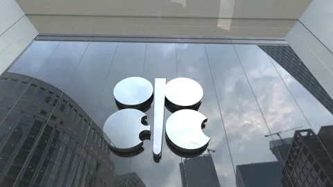 Organization of the Petroleum Exporting Countries OPEC Office with a corporate Stock Footage 275878855
