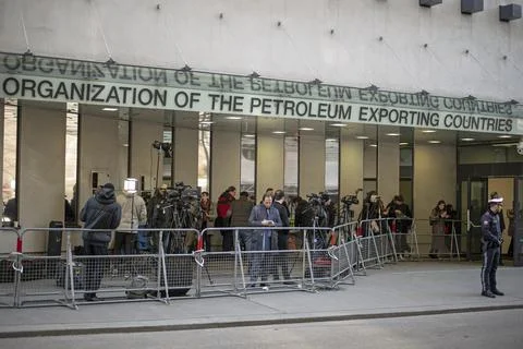 Organization of Petroleum Exporting Countries (OPEC) meeting in Vienna, Austria  Stock Photos