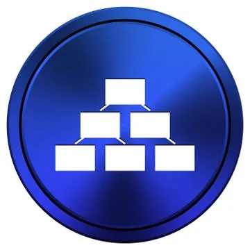 Organizational chart icon イラスト素材