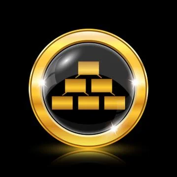 Organizational chart icon Stock Illustration