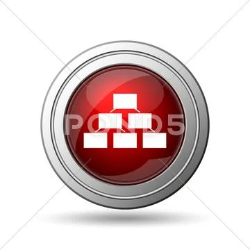 Organizational chart icon: Royalty Free #41925850