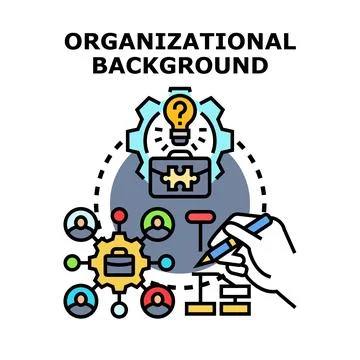 Organizational strategy development, team collaboration, and business proce.. 스톡 일러스트