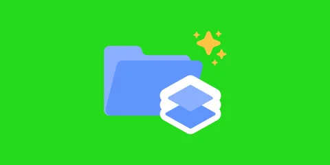 Organized Data Folder Stack Animation Stock Footage 331974215