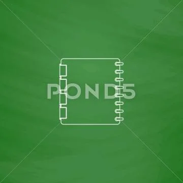 Organizer computer symbol Stock Illustration