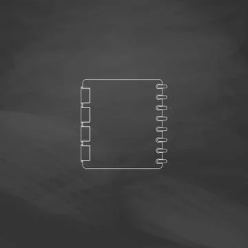 Organizer computer symbol Stock Illustration