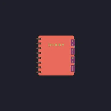 Organizer computer symbol Stock Illustration