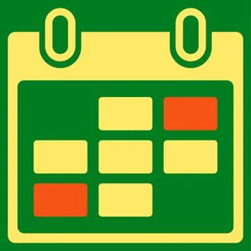 Organizer Days Icon Stock Illustration
