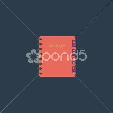 Organizer icon , vector illustration Stock Illustration