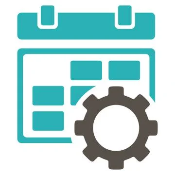 Organizer Setup Icon Stock Illustration