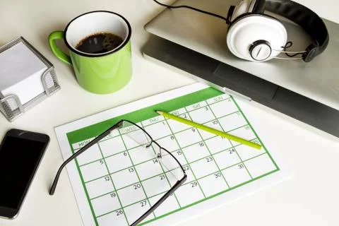 Organizing appointments Stock Photos