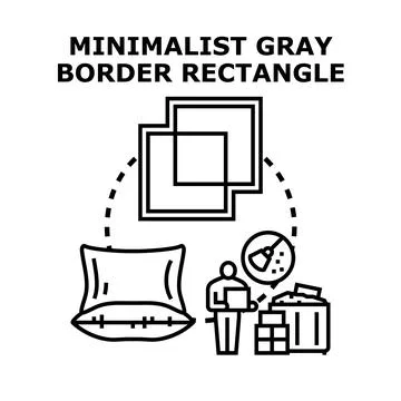 Organizing mess and moving in concept Stock Illustration