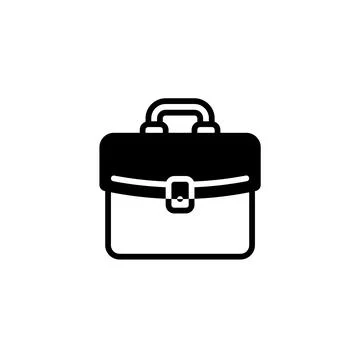 Organizing Your Business Documents with a Briefcase Portfolio Bag Stock Illustration