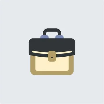 Organizing Your Business Documents with a Briefcase Portfolio Bag Stock Illustration