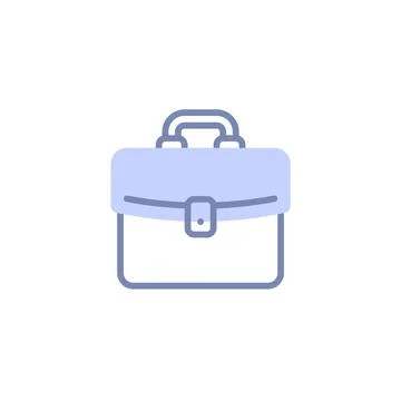 Organizing Your Business Documents with a Briefcase Portfolio Bag Stock Illustration