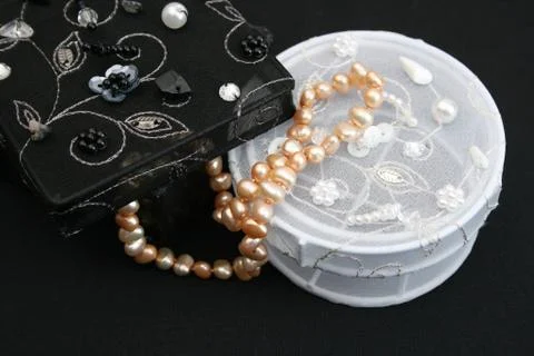 Organza Boxes Stock Photos