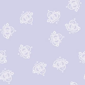 Orgasm sex line seamless pattern Stock-Illustration