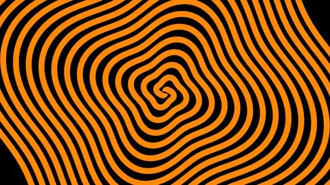 ORGBK Vortex Swirl Psychedelic Seamless Loop Background 4K Stock Footage 342610106