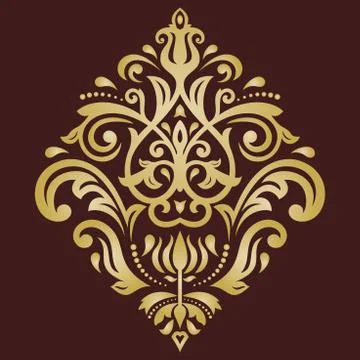 Orient Abstract  Pattern Stock Illustration