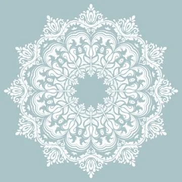 Orient Abstract  Pattern Stock Illustration