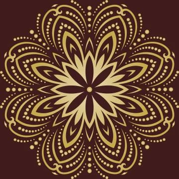 Orient Abstract  Pattern Illustrazione stock