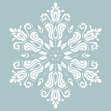 Orient Abstract  Pattern Stock Illustration