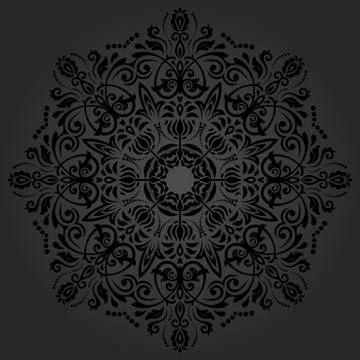 Orient Abstract  Pattern Illustrazione stock