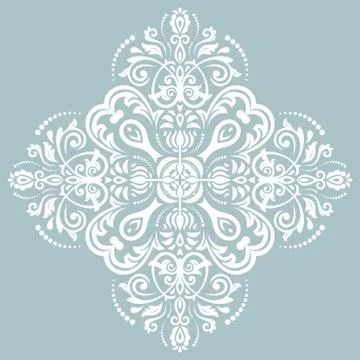 Orient Abstract  Pattern Stock Illustration