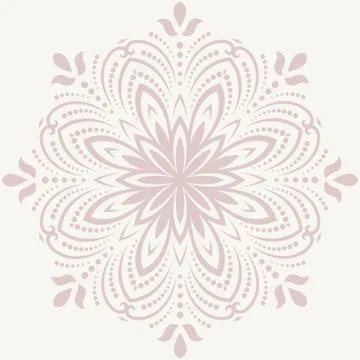 Orient Abstract  Pattern Stock Illustration
