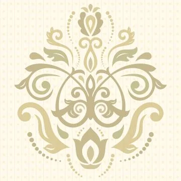 Orient Abstract  Pattern Stock Illustration