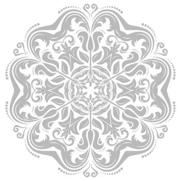 Orient Abstract Vector Pattern Stock Illustration