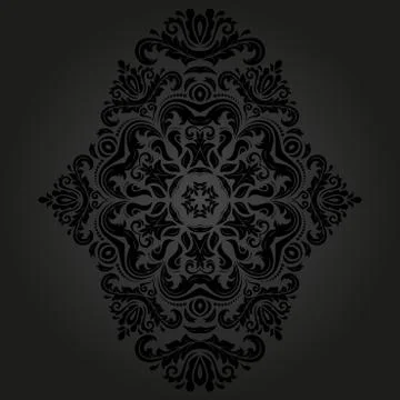 Orient Abstract Vector Pattern Illustrazione stock