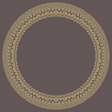 Orient Abstract Vector Pattern Stock Illustration