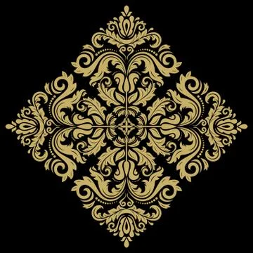 Orient Abstract Vector Pattern 스톡 일러스트