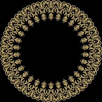 Orient Abstract Vector Pattern 스톡 일러스트