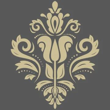 Orient Abstract Vector Pattern 스톡 일러스트