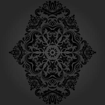Orient Abstract Vector Pattern 스톡 일러스트